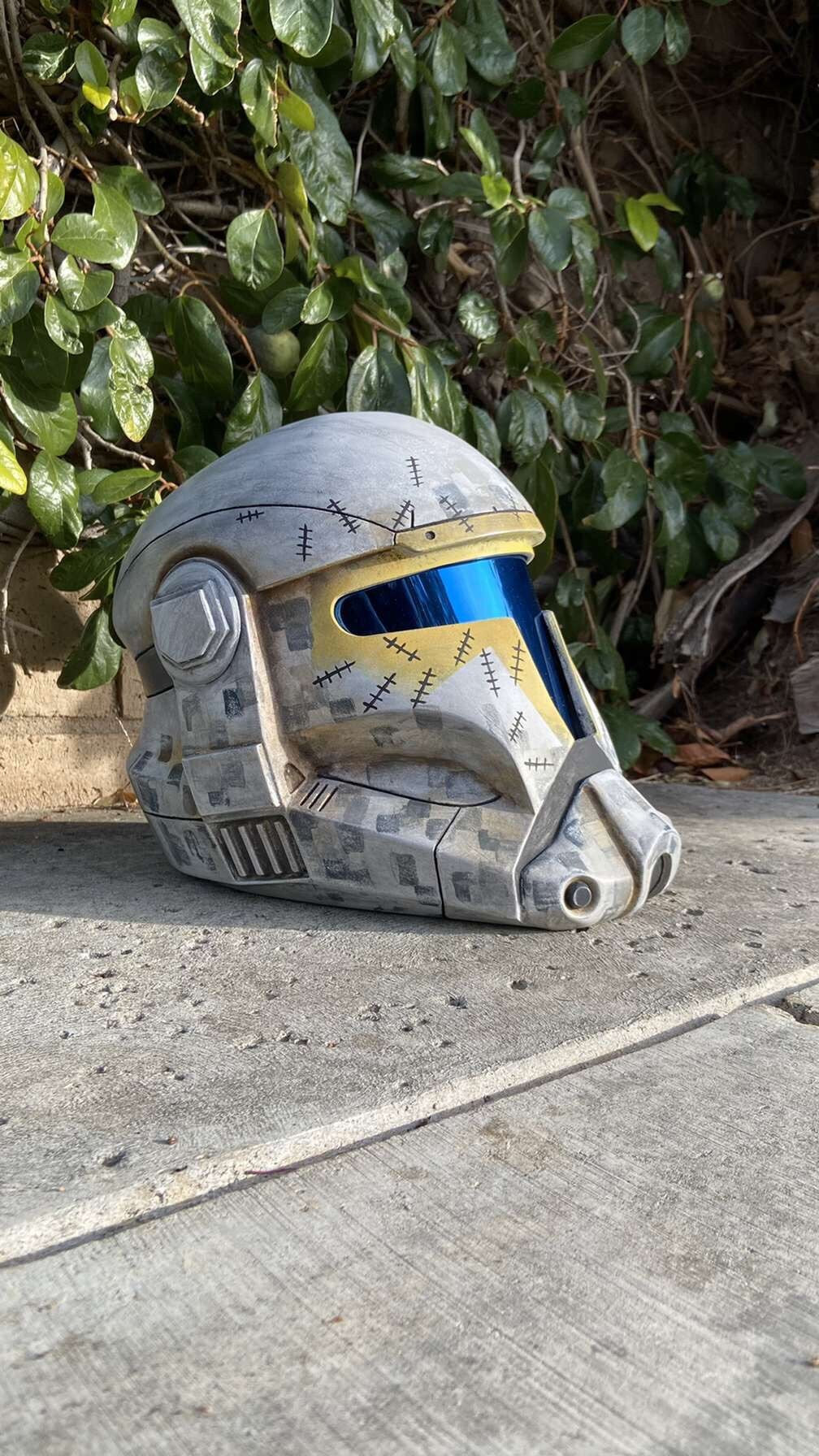 Star Wars inspired Clone Commando Helmet Cast
