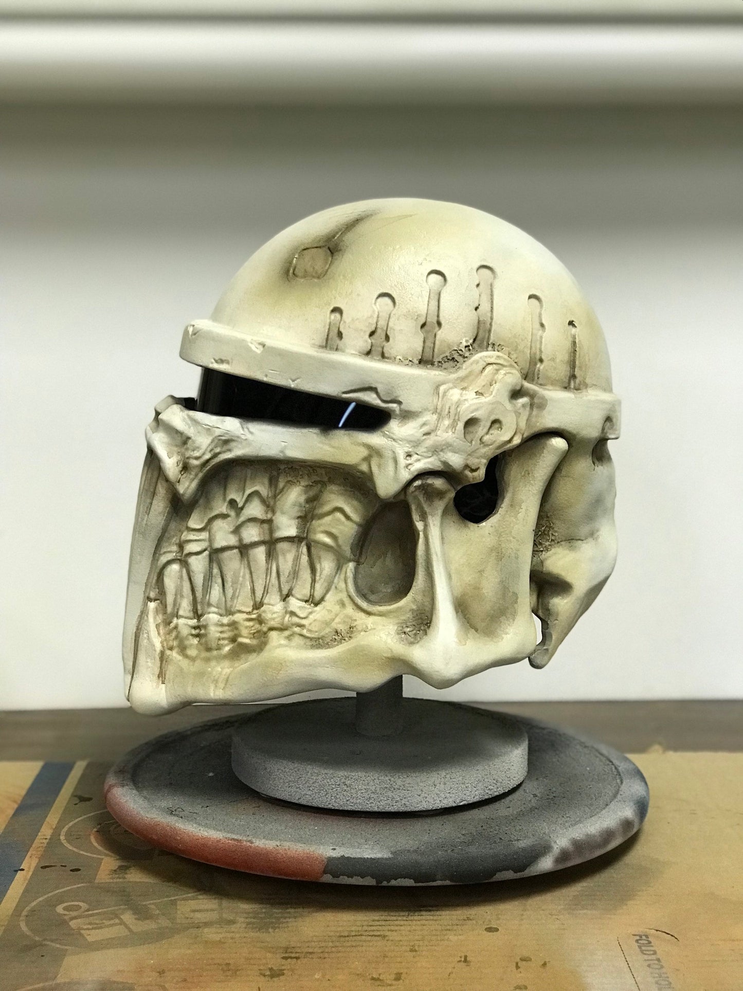 Star Wars Mandalorian Bone Helmet