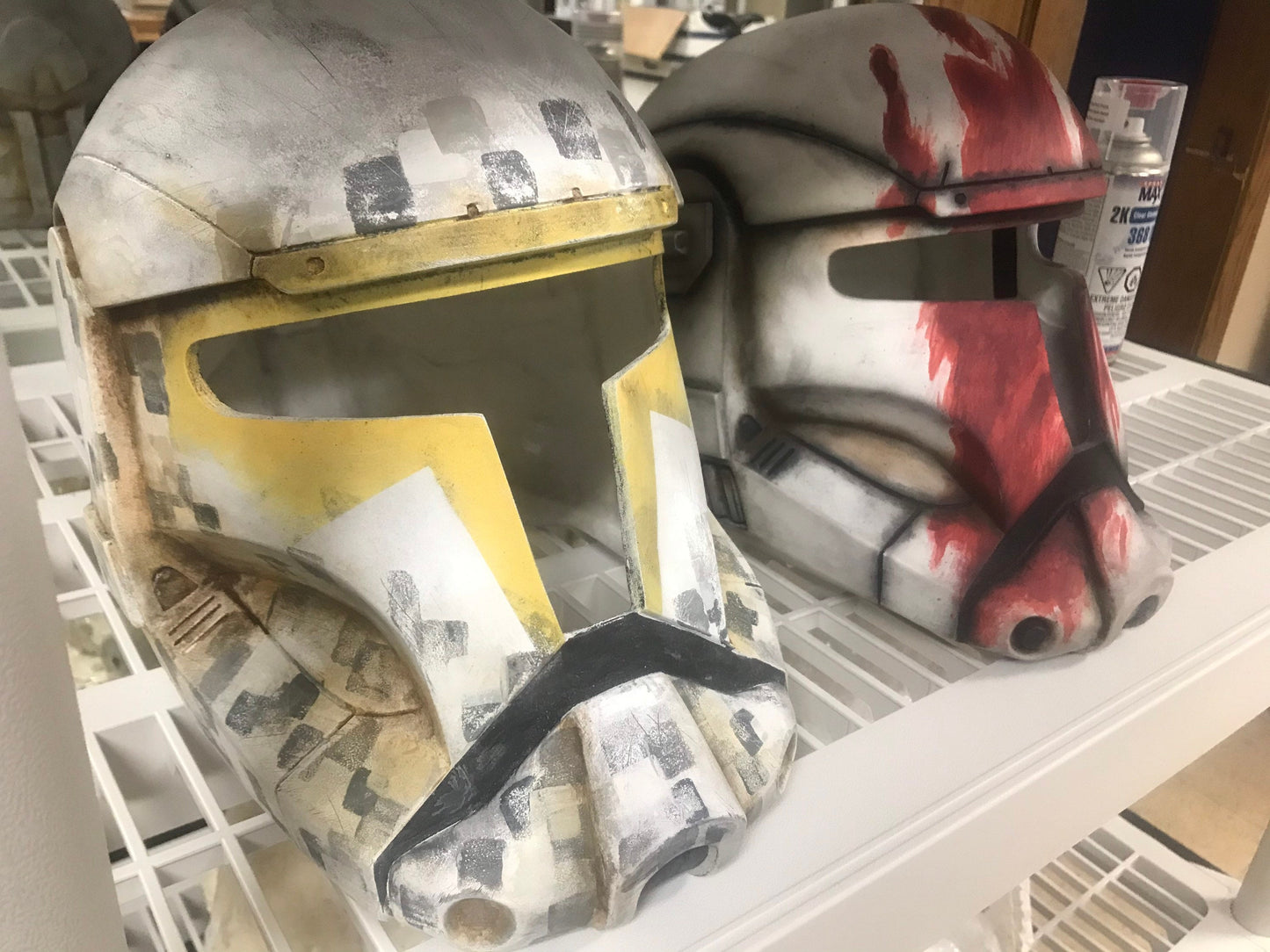 Star Wars inspired Clone Commando Helmet Cast