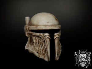 Bone Mandalorian Helmet – Collectible