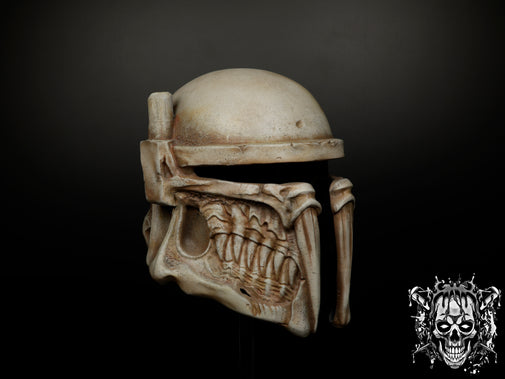 Bone Mandalorian Helmet – Collectible