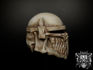 Bone Mandalorian Helmet – Collectible