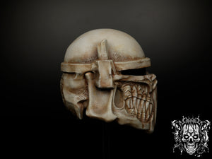 Bone Mandalorian Helmet – Collectible