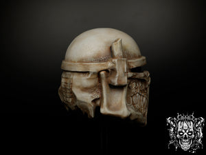 Bone Mandalorian Helmet – Collectible