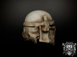 Bone Mandalorian Helmet – Collectible
