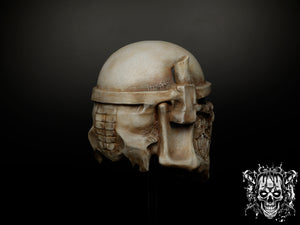 Bone Mandalorian Helmet – Collectible
