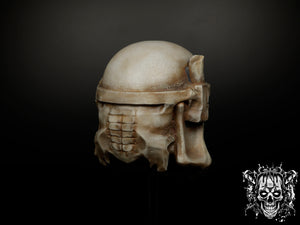 Bone Mandalorian Helmet – Collectible