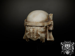 Bone Mandalorian Helmet – Collectible