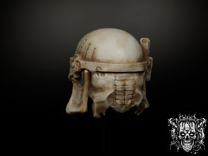 Bone Mandalorian Helmet – Collectible