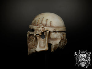 Bone Mandalorian Helmet – Collectible