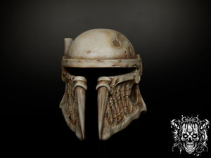 Bone Mandalorian Helmet – Collectible