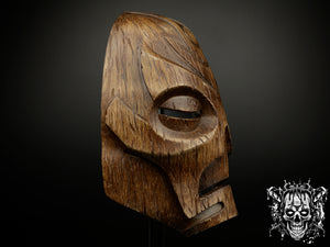Wooden Dragon Priest Mask - Skyrim Inspired Replica
