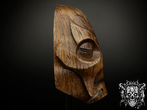 Wooden Dragon Priest Mask - Skyrim Inspired Replica