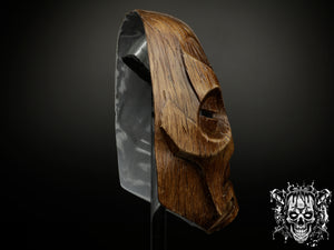 Wooden Dragon Priest Mask - Skyrim Inspired Replica