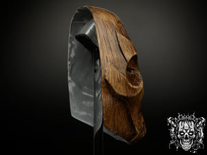 Wooden Dragon Priest Mask - Skyrim Inspired Replica