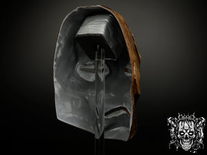 Wooden Dragon Priest Mask - Skyrim Inspired Replica