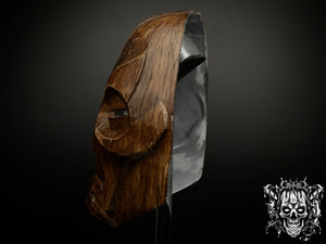 Wooden Dragon Priest Mask - Skyrim Inspired Replica