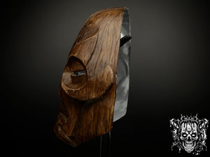 Wooden Dragon Priest Mask - Skyrim Inspired Replica