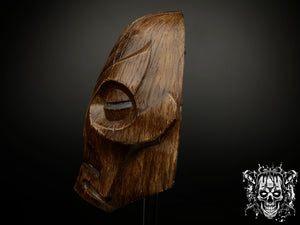 Wooden Dragon Priest Mask - Skyrim Inspired Replica