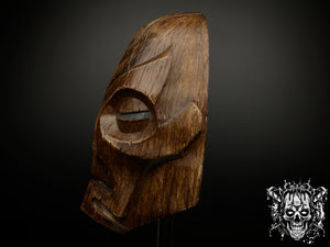 Wooden Dragon Priest Mask - Skyrim Inspired Replica
