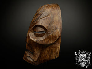 Wooden Dragon Priest Mask - Skyrim Inspired Replica