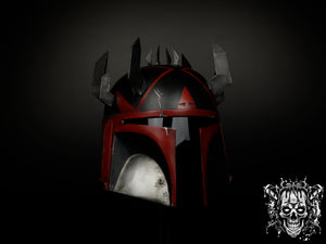 Mandalorian Super Commando Helmet – Collectible Display Piece