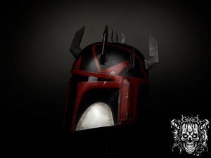 Mandalorian Super Commando Helmet – Collectible Display Piece