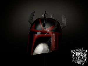 Mandalorian Super Commando Helmet – Collectible Display Piece