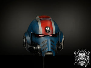 Space Marine Helmet – Warhammer 40K Inspired Collectible