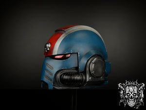 Space Marine Helmet – Warhammer 40K Inspired Collectible