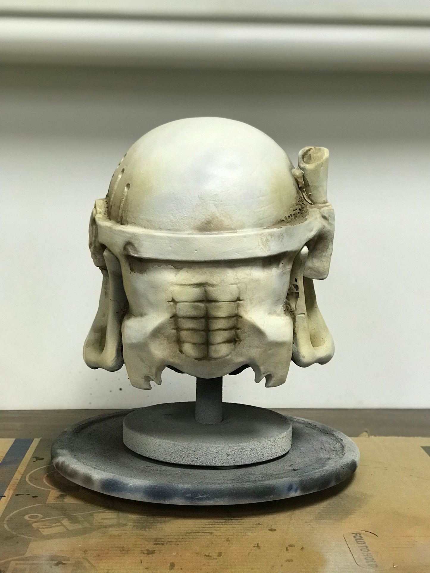 Star Wars Mandalorian Bone Helmet